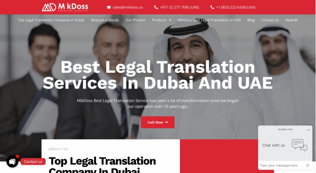 Best Translation Companies in Dubai