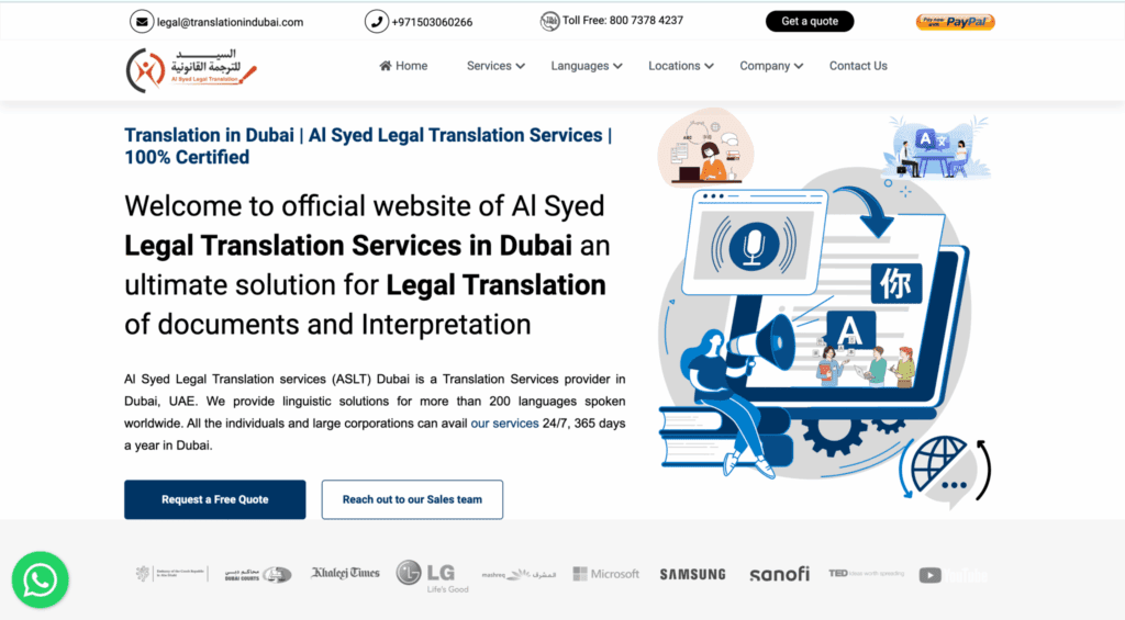 Best Translation Companies in Dubai