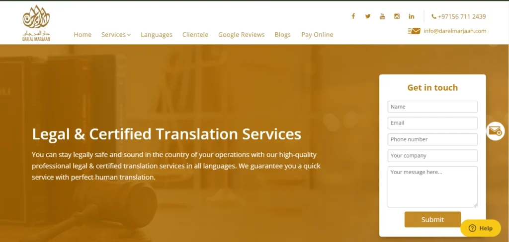 Best Translation Companies in Dubai